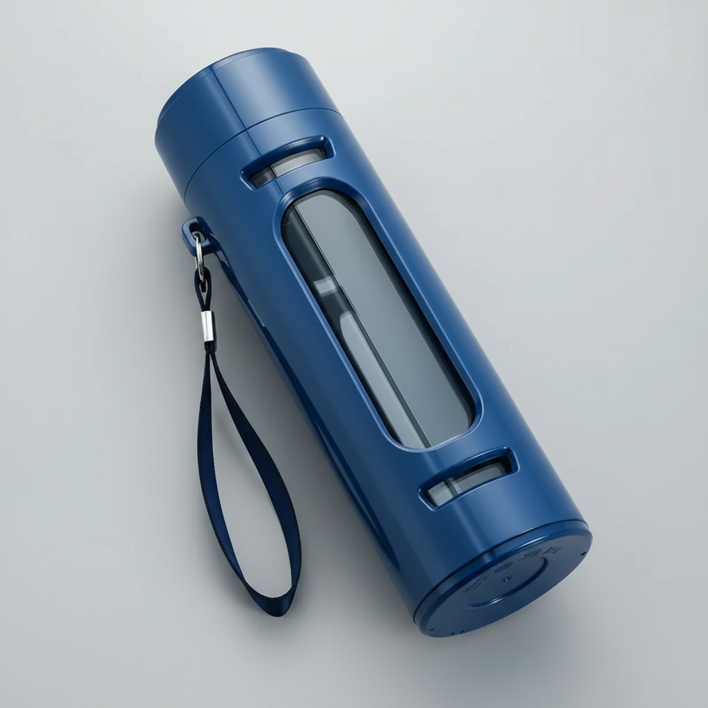 Borosilikat-Glasflasche mit Teesieb | BPA-frei | 400–1000ml