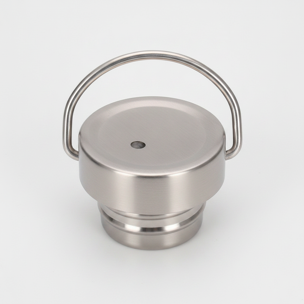 Edelstahl-Trinkflasche mit Metalldeckel – 100% plastikfrei | 350–2000
