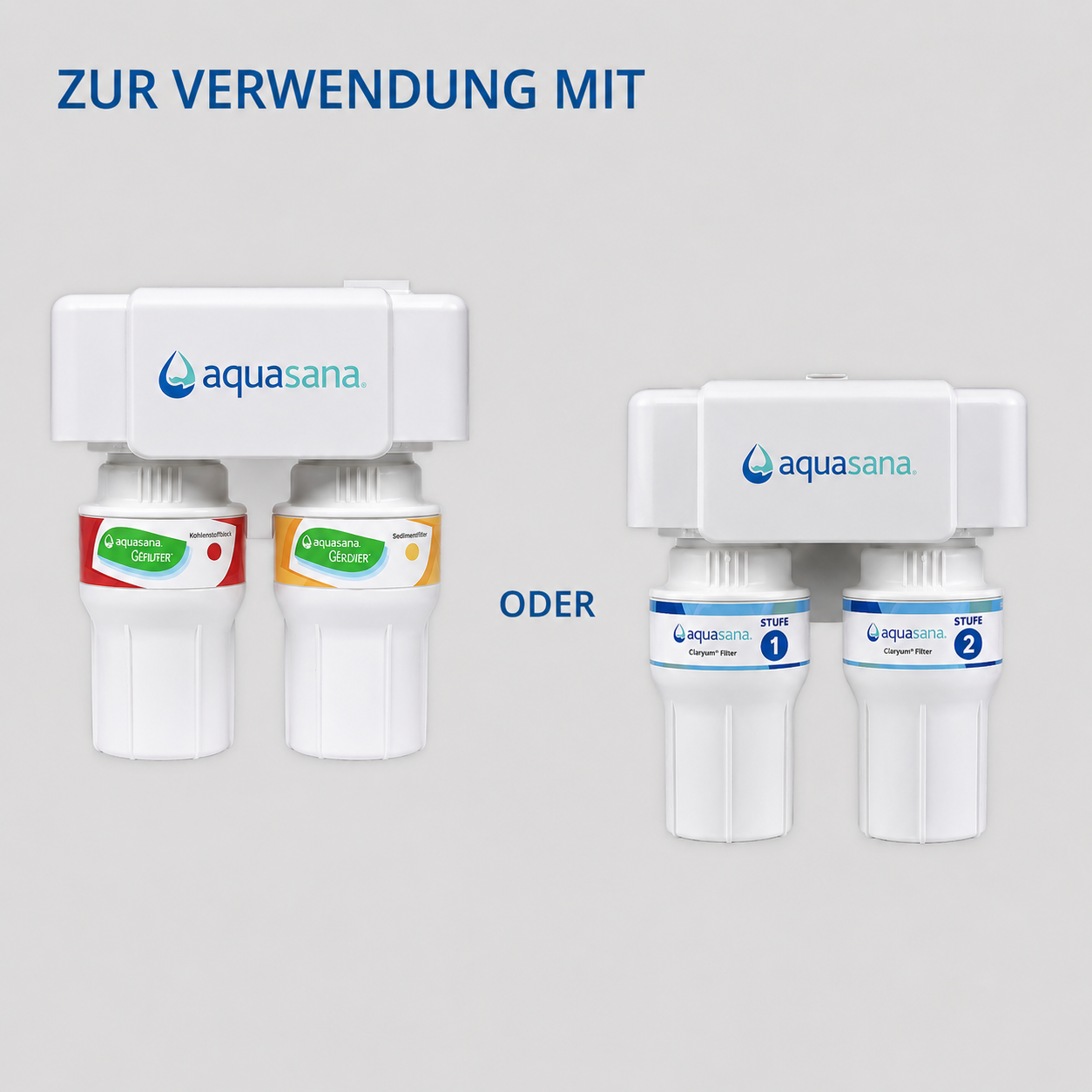 Ersatz Wasserfilter Kartuschen - für AQ-5200 Untertischwasserfilter