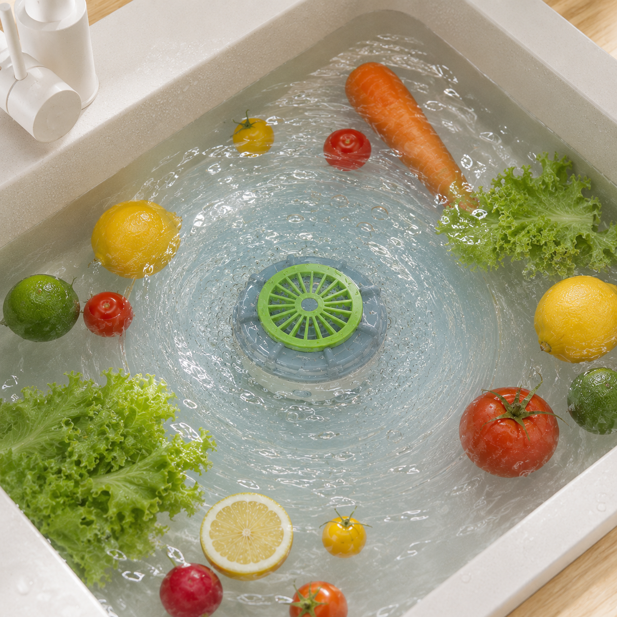 Elektrischer Obst- & Gemüsereiniger | Hydroxyl-Ionen-Technologie |  BPA-frei