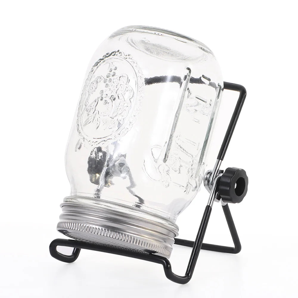 Sprossengläser mit Siebdeckel, Keimset, Wide Mouth Mason Jar Set für die Innenanzuch