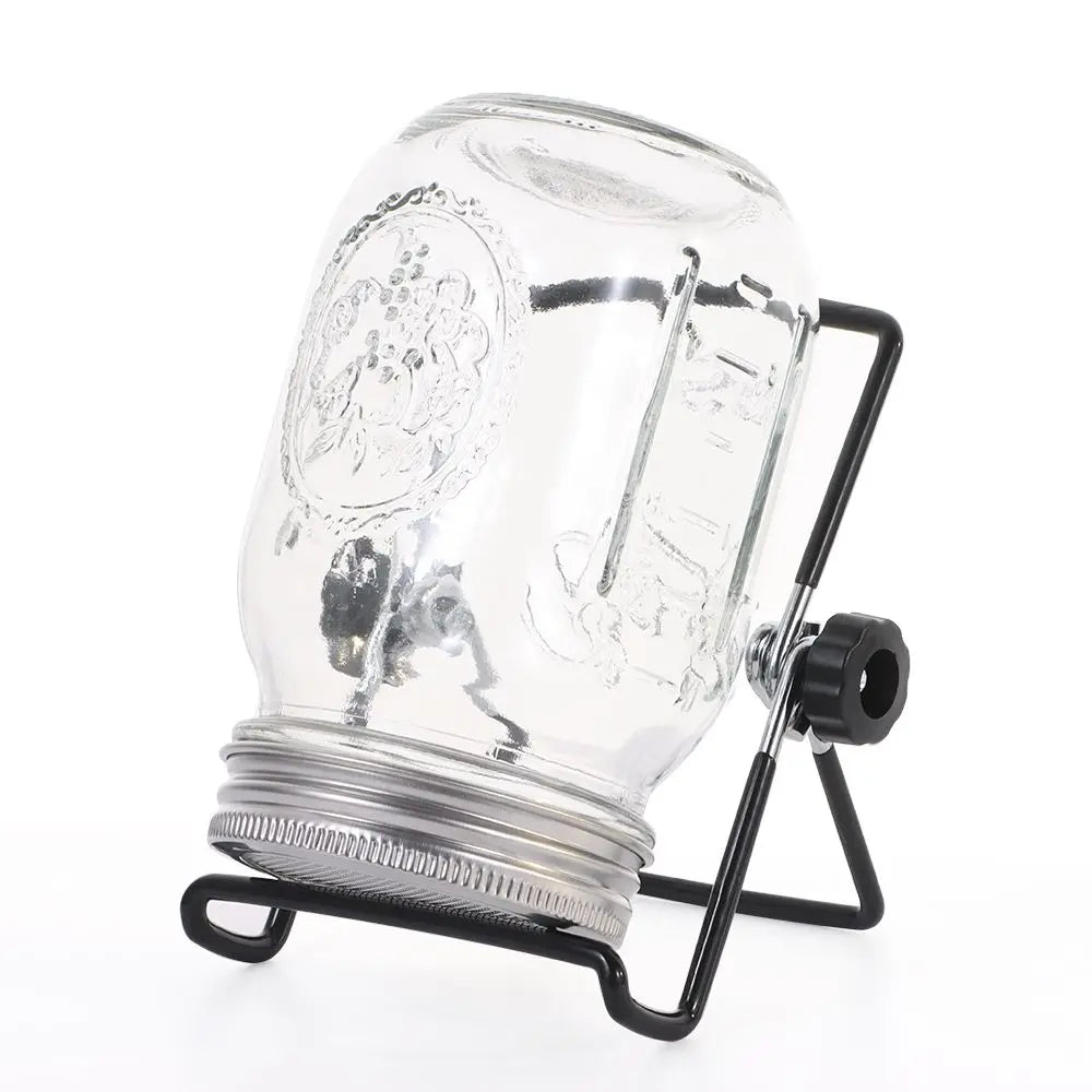 Sprossengläser mit Siebdeckel, Keimset, Wide Mouth Mason Jar Set für die Innenanzuch