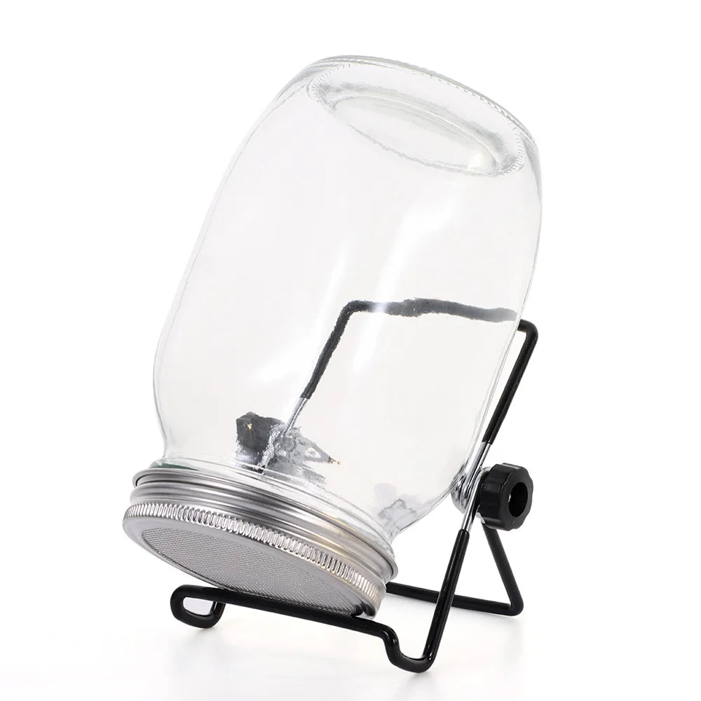 Sprossengläser mit Siebdeckel, Keimset, Wide Mouth Mason Jar Set für die Innenanzuch